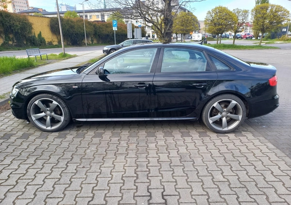 Audi A4 cena 61000 przebieg: 124200, rok produkcji 2014 z Świnoujście małe 67